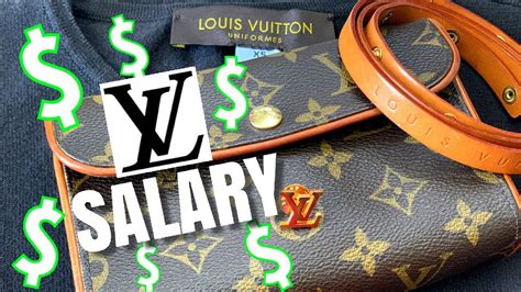 how much does a salesperson make at louis vuitton|Louis Vuitton jobs salary.